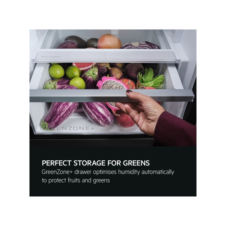 AEG 7000 Series UltraFresh+ 328 Litre 60/40 Fridge Freezer - Stainless Steel - Image 4