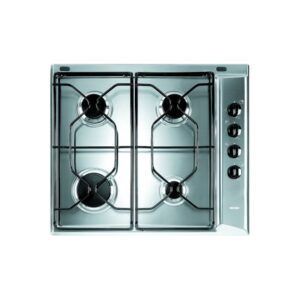 Indesit Aria 58cm 4 Burner Gas Hob - Stainless Steel