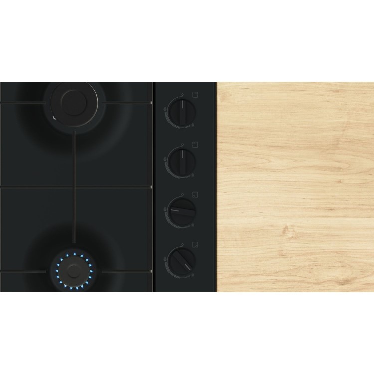 Bosch Series 2 60cm 4 Burner Gas Hob - Black - Image 3