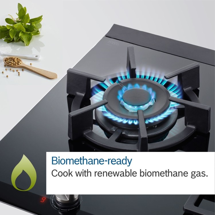 Bosch Series 2 60cm 4 Burner Gas Hob - Black - Image 6