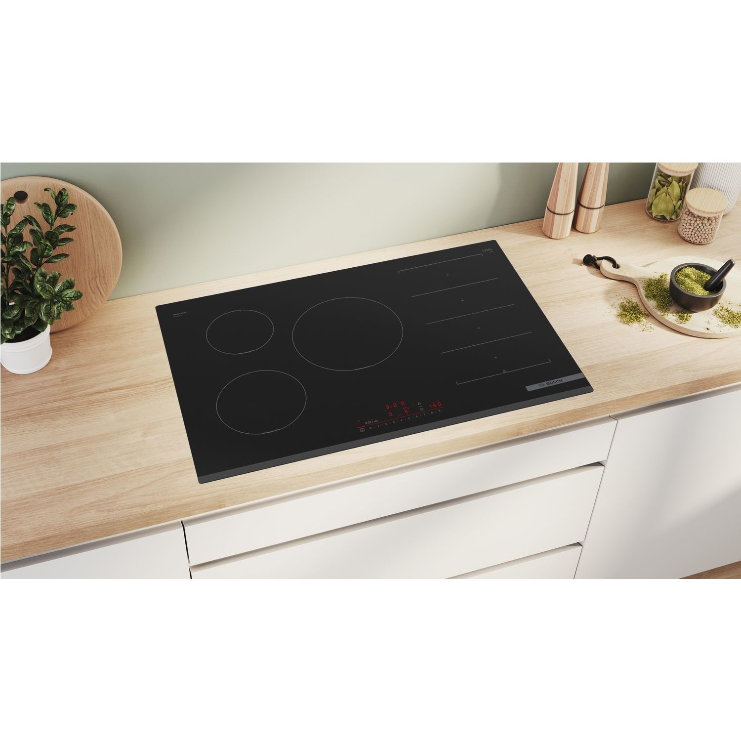 Bosch Series 6 80cm 5 Zone Induction Hob with FlexInduction - Image 2