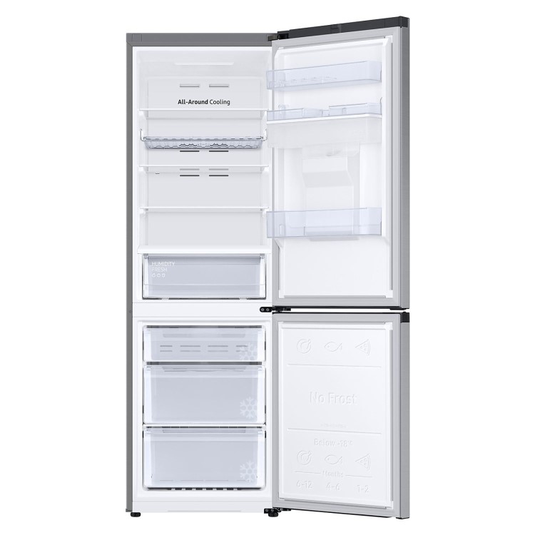 Samsung Series 6 341 Litre 70/30 Freestanding Fridge Freezer - Silver - Image 5