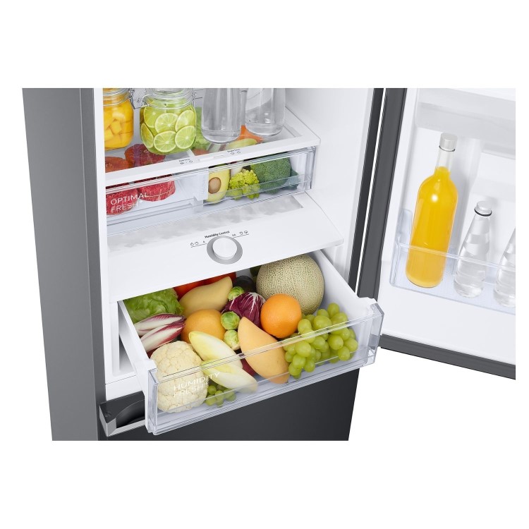 Samsung Series 6 386 Litre 70/30 Freestanding Fridge Freezer - Black - Image 12