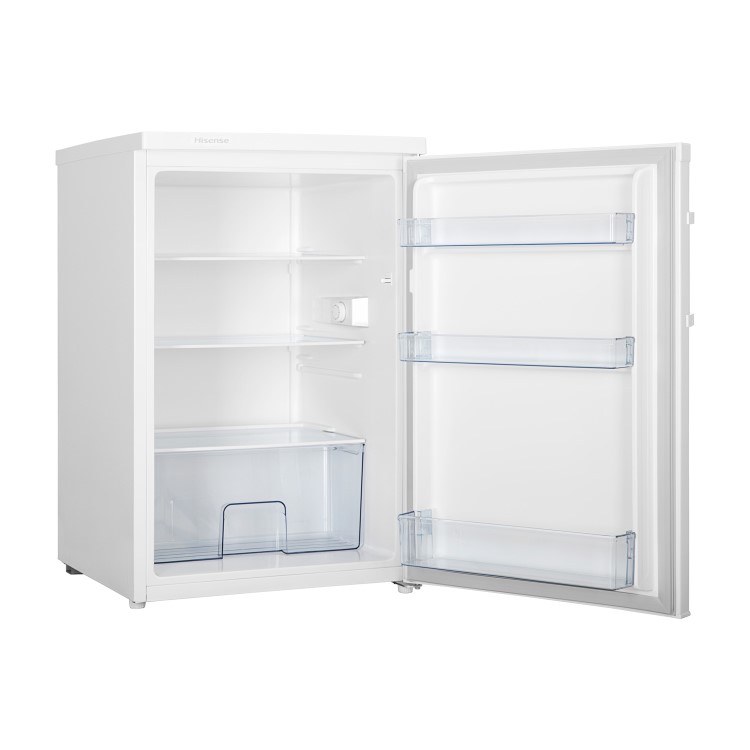 Hisense 133 Litre Freestanding Undercounter Larder Fridge - White - Image 3