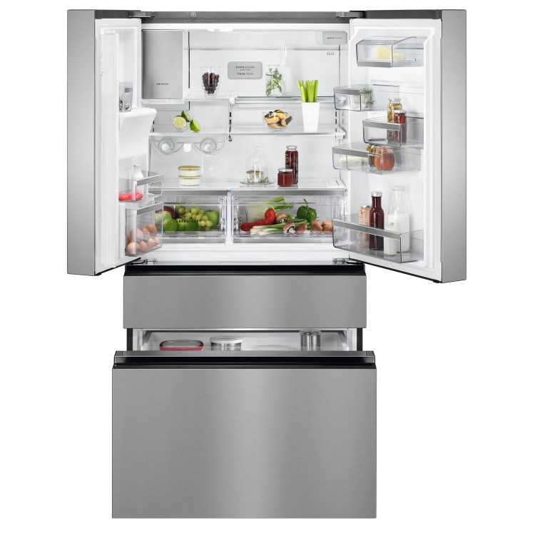 AEG 9000 Series 541 Litre French Door American Fridge Freezer - Stainless Steel - Image 2