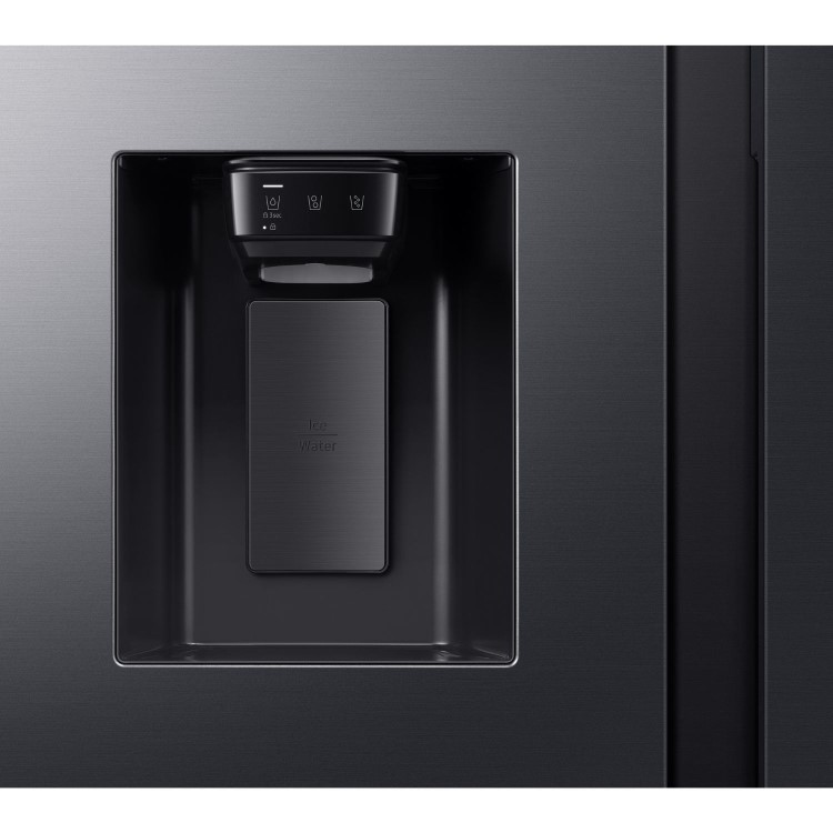 Samsung Series 6 640 Litre Side-By-Side American Fridge Freezer - Black - Image 4