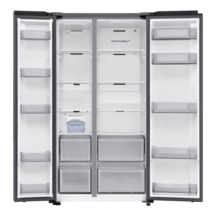 Samsung Series 7 634 Litre Side-By-Side American Fridge Freezer - Silver - Image 2