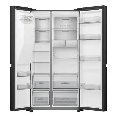 Hisense Pureflat Infinite 632 Litre Side-by-Side American Fridge Freezer - Black - Image 9