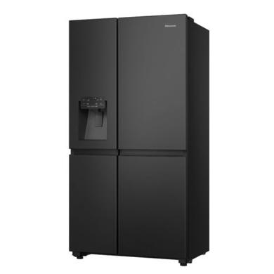 Hisense Pureflat Infinite 632 Litre Side-by-Side American Fridge Freezer - Black - Image 4