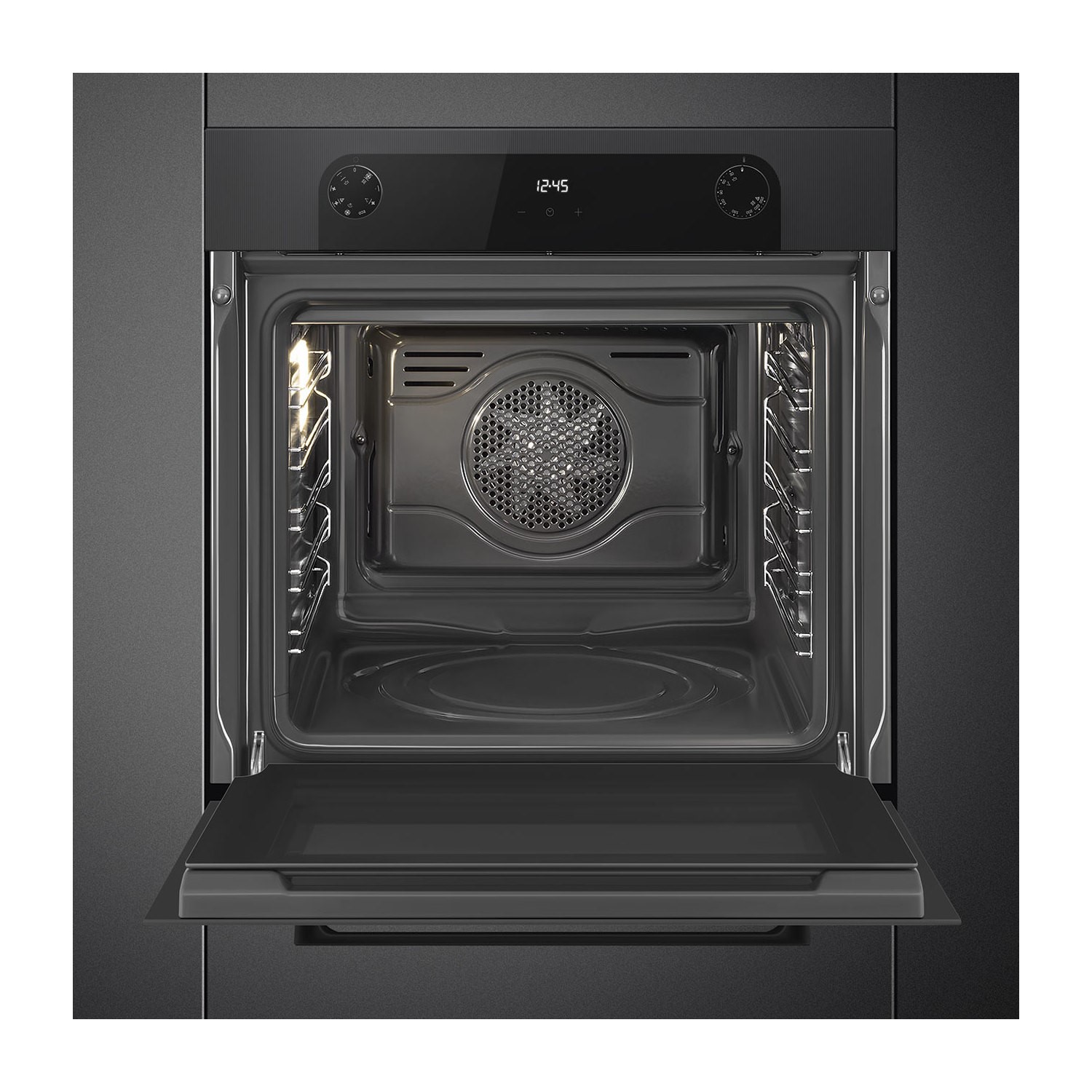 Smeg SF6200TSI Musa Electric Single Oven - Silver - Image 2