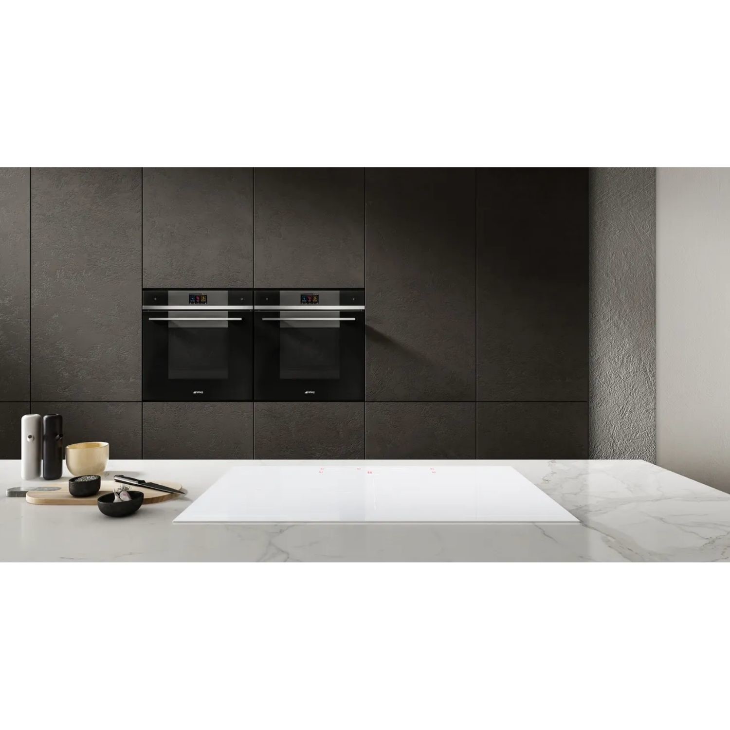 Smeg 90cm 5 Zone White Induction Hob - Image 4