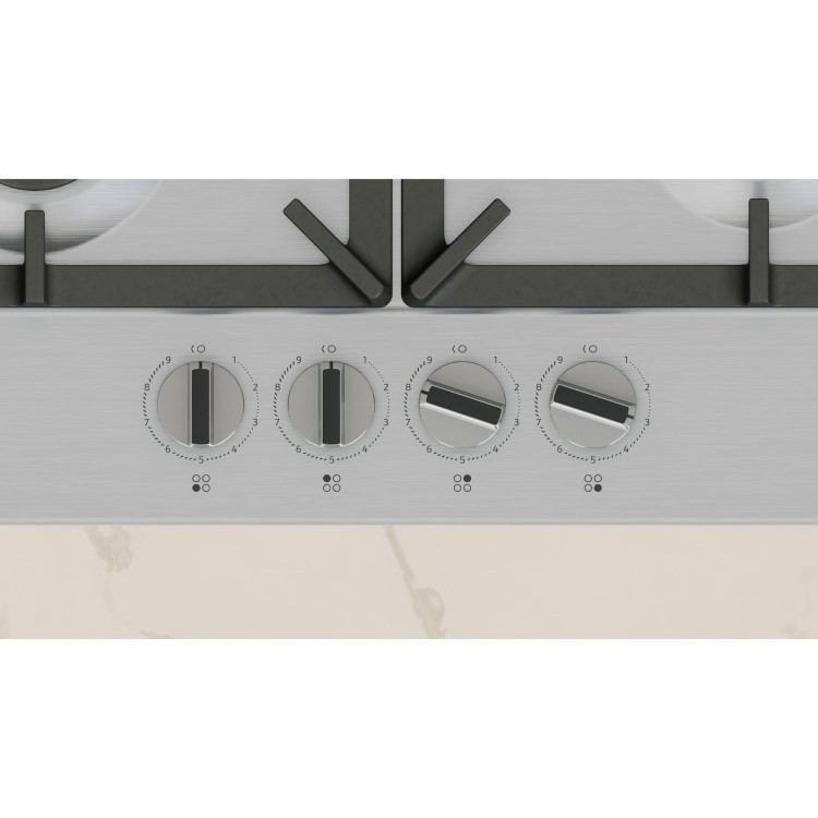 Neff N70 60cm 4 Burner Gas Hob - Stainless Steel - Image 4