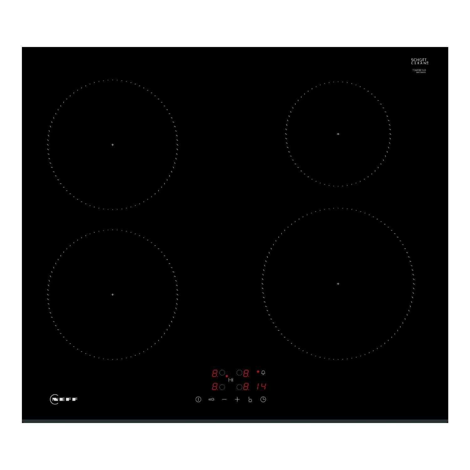 Neff N30 60cm 4 Zone Induction Hob