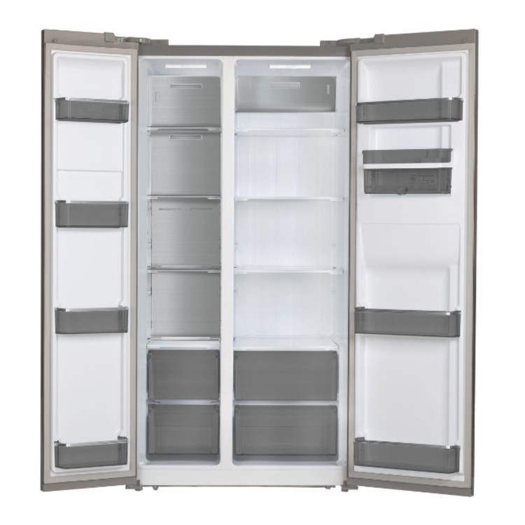 Tesla 582 Litre Side-By-Side American Fridge Freezer - Black - Image 3