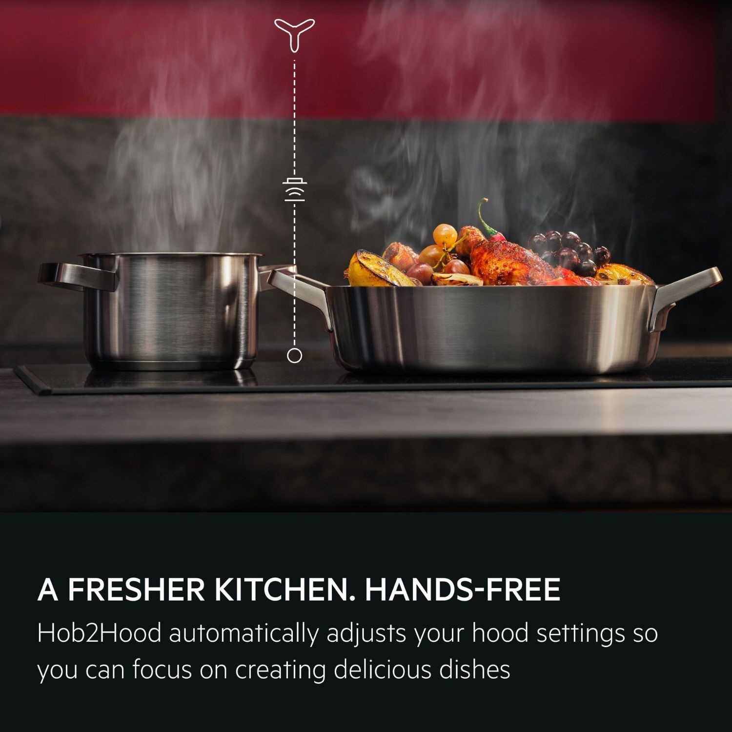 AEG 7000 Series 80cm 4 Zone Induction Hob - Image 4