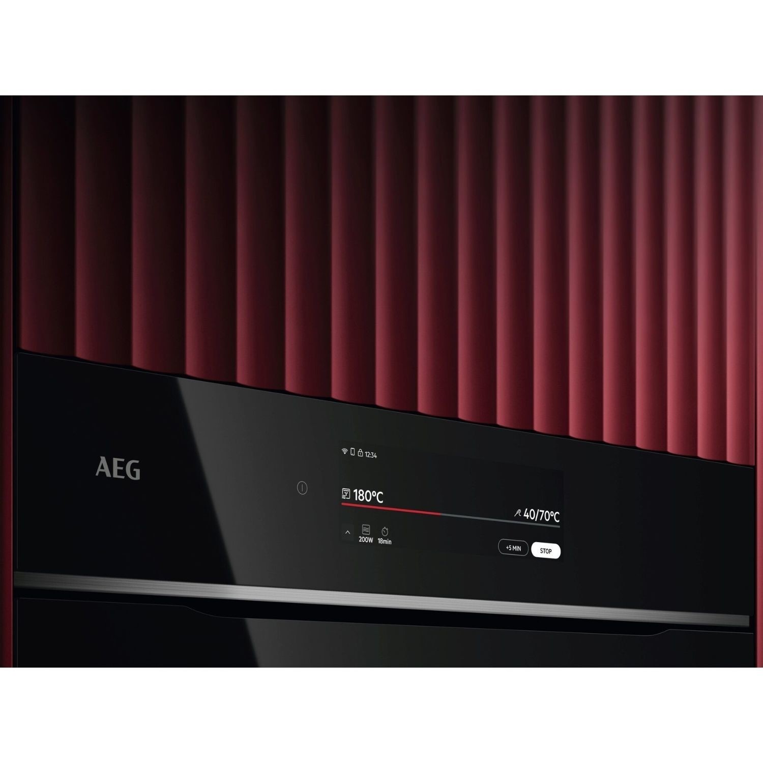 AEG 9000 Series CombiQuick Built-In Combination Microwave Oven - Black - Image 4