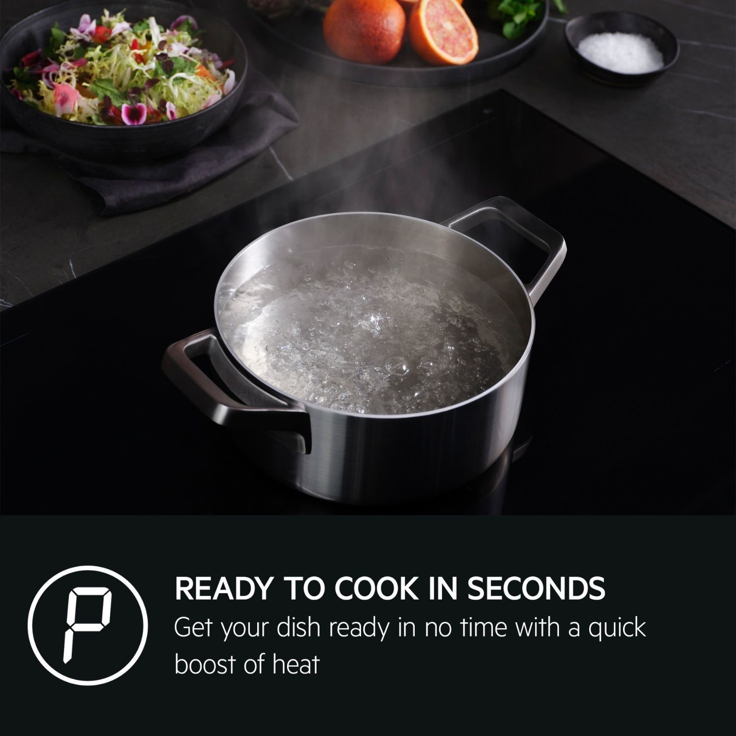 AEG 5000 Series 80cm 4 Zone Induction Hob - Image 10