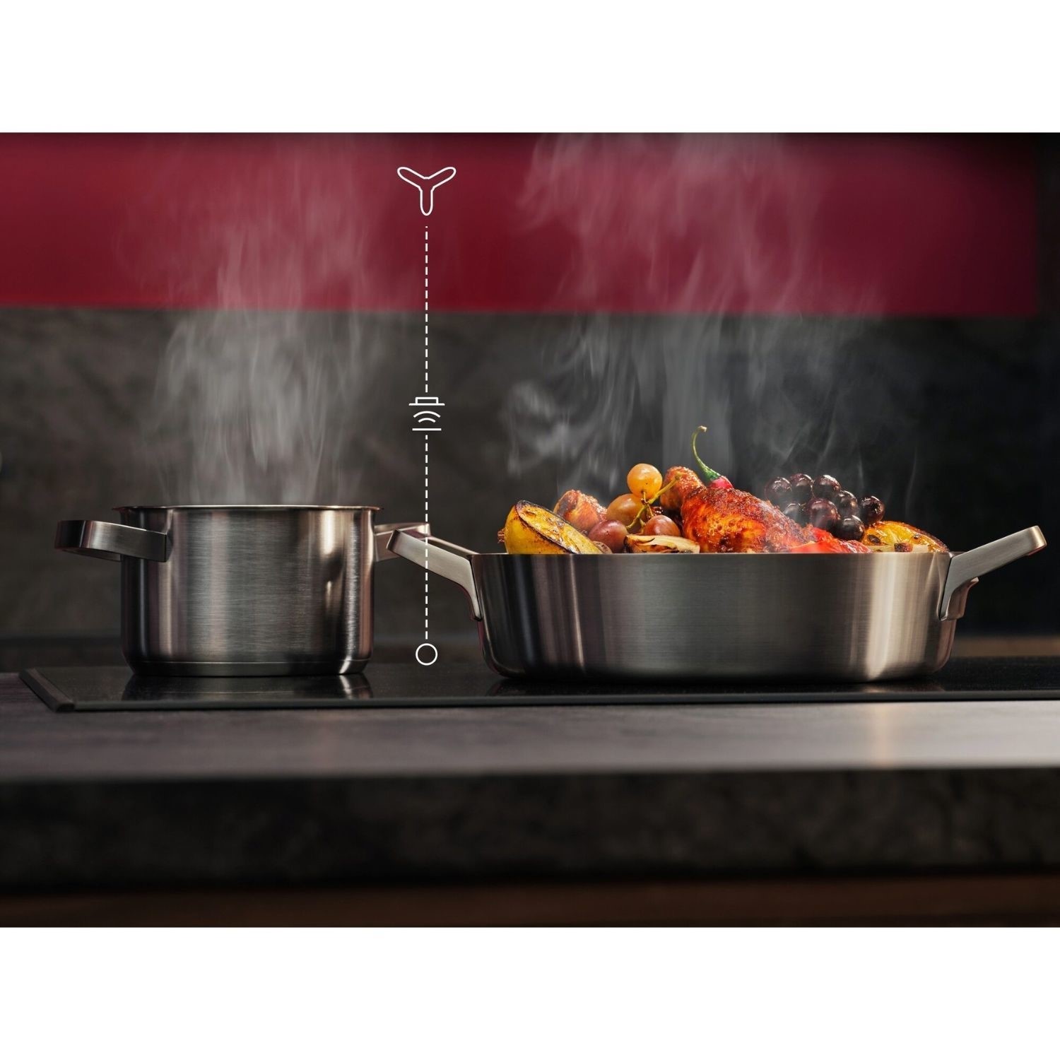 AEG 5000 Series 80cm 4 Zone Induction Hob - Image 7