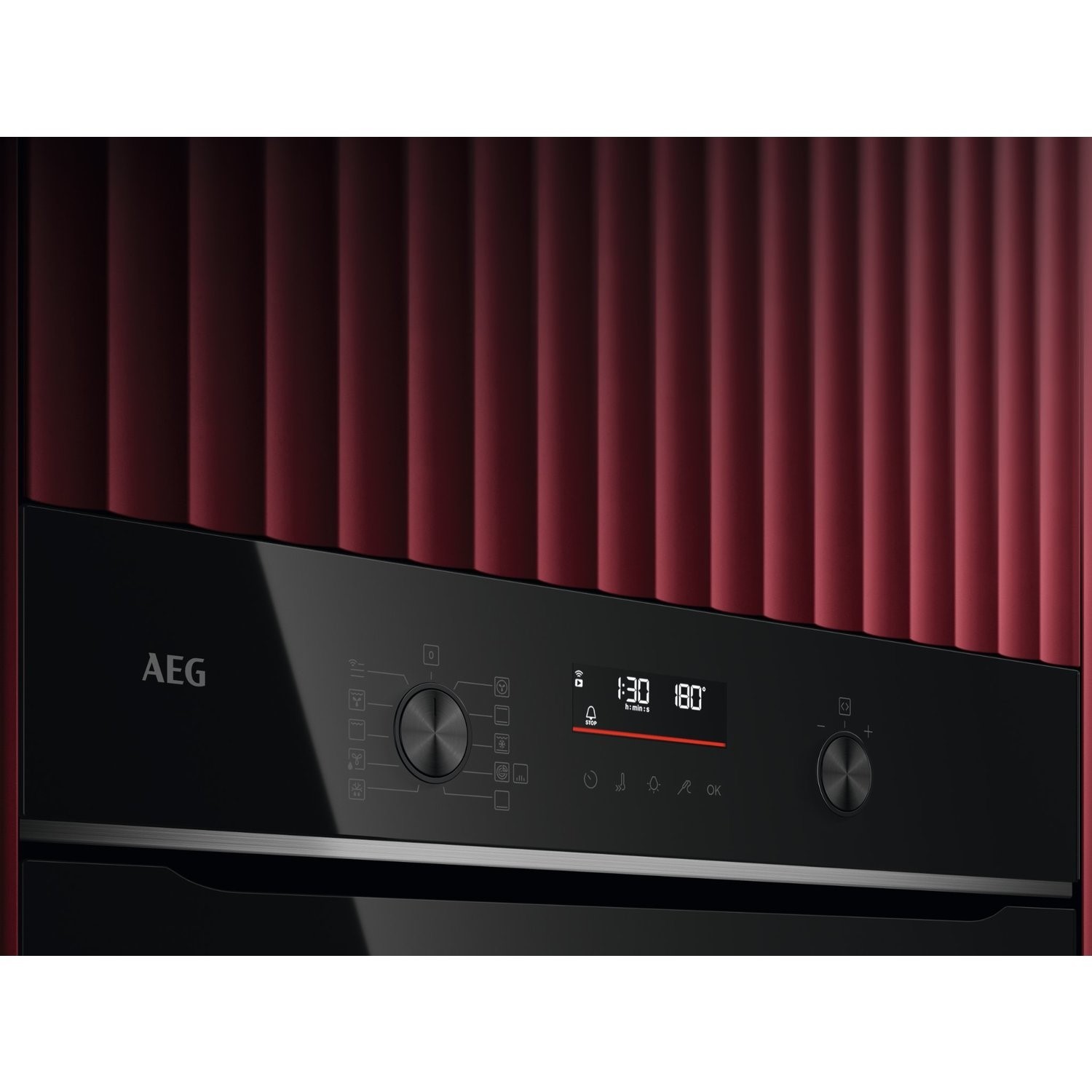 AEG 6000 Series TS6PB521AB SenseCook Electric Single Oven - Black - Image 2