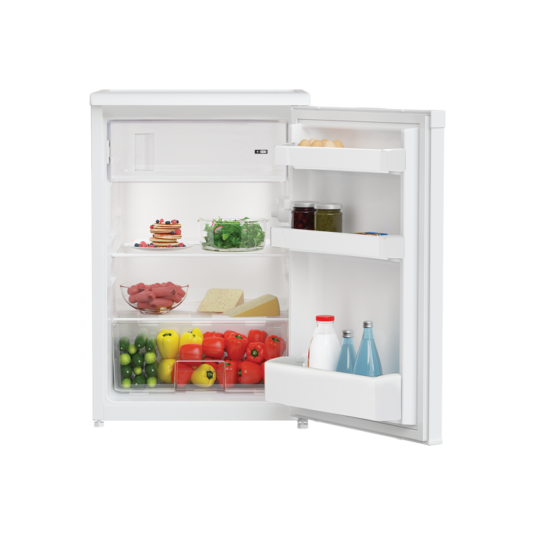 Beko 156 Litre Under Counter Freestanding Fridge - White - Image 2