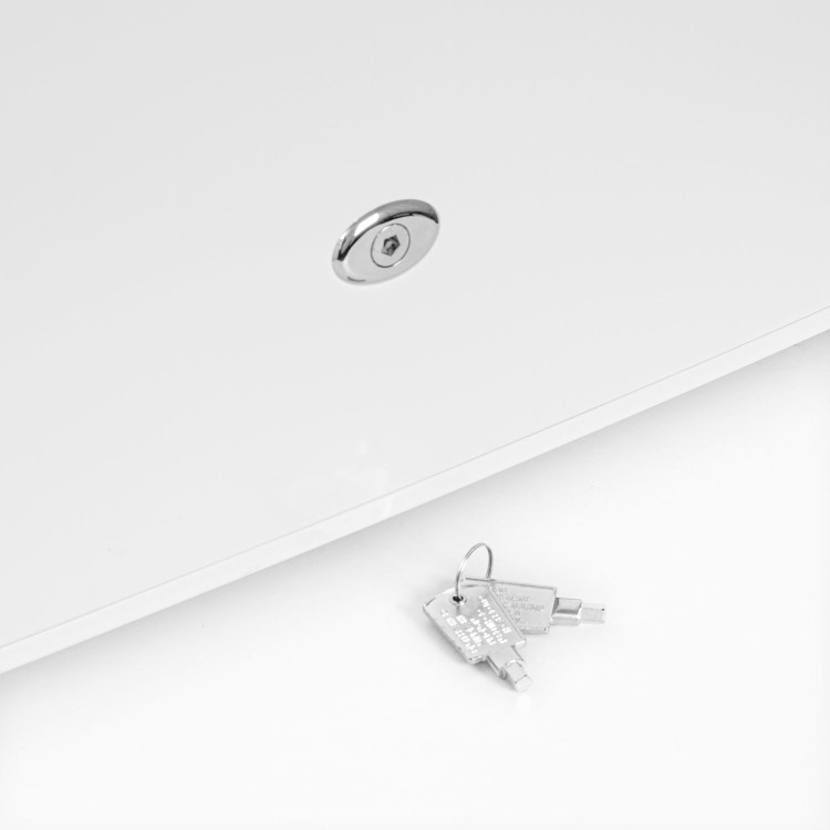 electriQ 46 Litre Table Top Drinks Fridge – White - Image 5