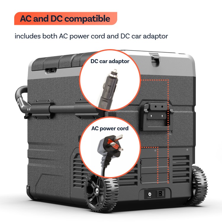 electriQ 55 Litre Portable Compressor Car Fridge Freezer - Image 17