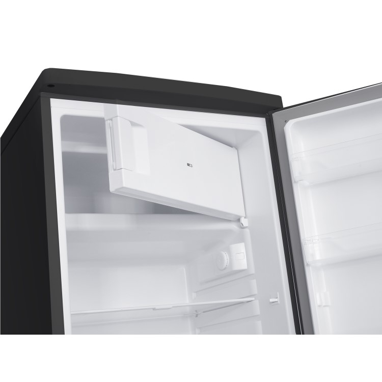 electriQ 109 Litre Freestanding Under Counter Fridge with Ice Box - Silver - Image 6