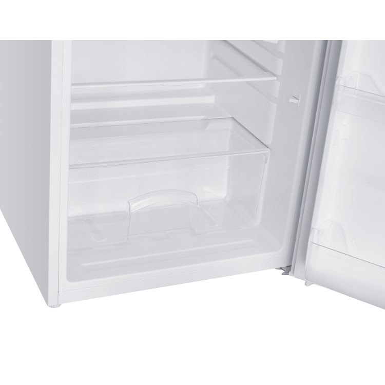 electriQ 109 Litre Freestanding Under Counter Fridge with Ice Box - White - Image 6