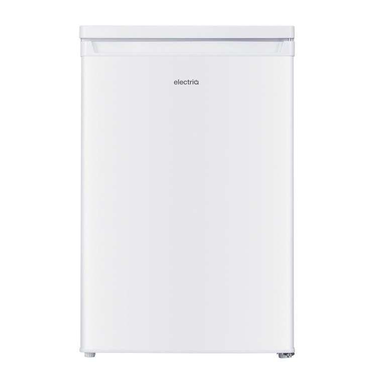 electriQ 127 Litre Freestanding Under Counter Larder Fridge - White