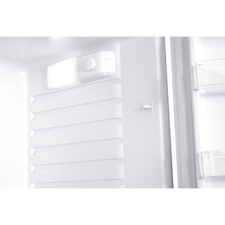 electriQ 127 Litre Freestanding Under Counter Larder Fridge - White - Image 6