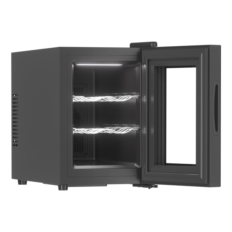electriQ 6 Bottle Thermoelectric Wine Cooler - Compact Countertop Mini Wine Fridge - Image 10