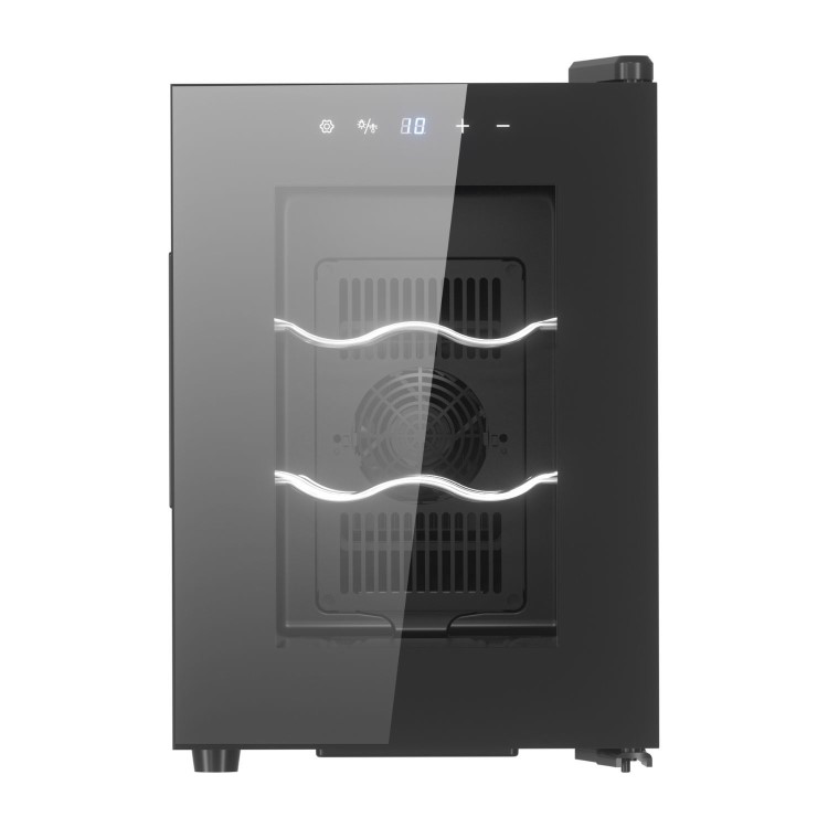 electriQ 6 Bottle Thermoelectric Wine Cooler - Compact Countertop Mini Wine Fridge - Image 8