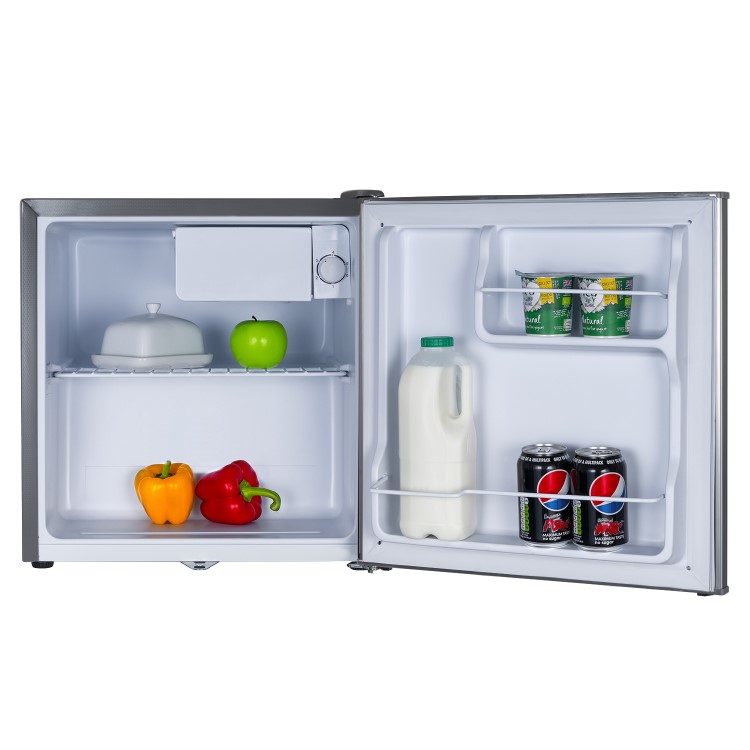 electriQ 45 Litre Table Top Drinks Fridge - Stainless Steel - Image 7