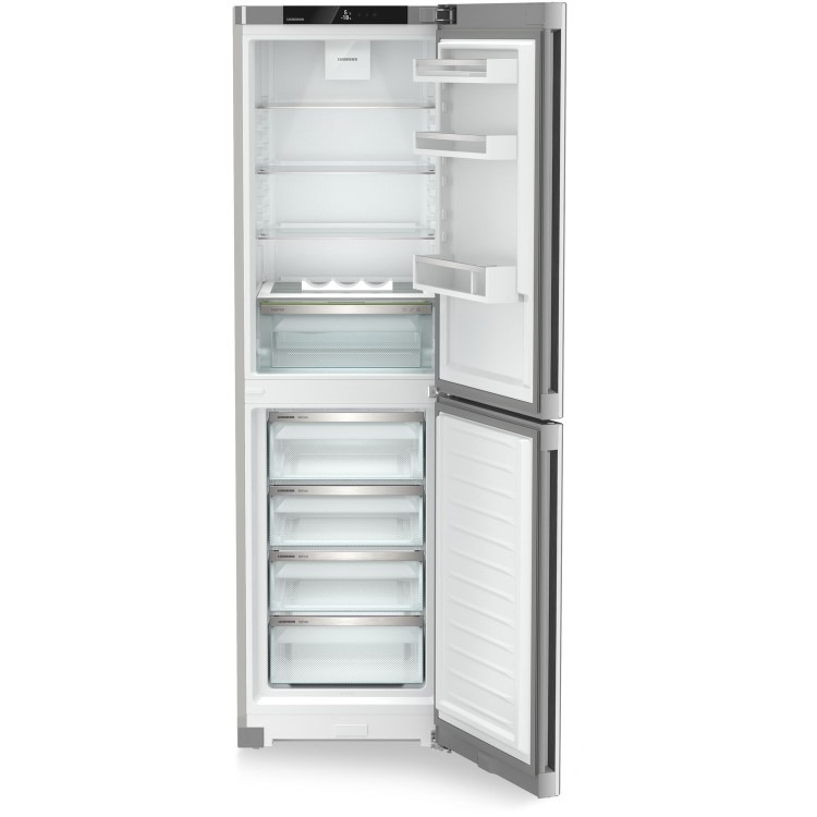 Liebherr 359 Litre 50/50 Freestanding Fridge Freezer With DuoCooling - Silver - Image 6