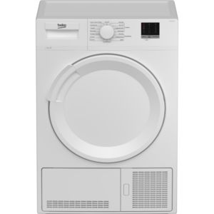 Beko 8kg Condenser Tumble Dryer - Sensor Dry - White