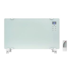 Refurbished electriQ 2000W Designer Glass Smart Heater - Wall Mountable