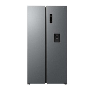 Refurbished TCL 605 Litre Side-by-Side American Fridge Freezer - Stainless Steel