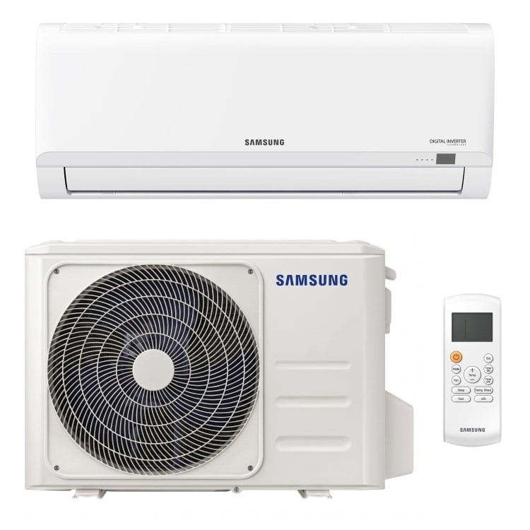 Samsung A++ 9000 BTU Wall Mounted Air Conditioner with Heat Pump