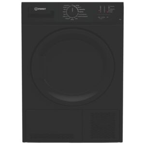 Indesit 8kg Condenser Tumble Dryer - Black