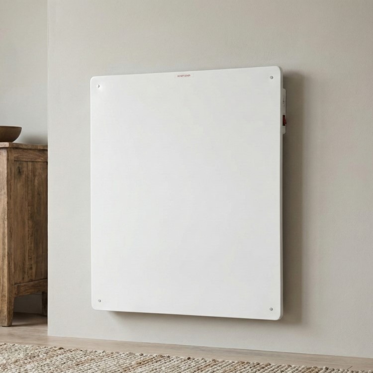 electriQ 425W Paintable Smart Infrared Heater Wall Mounted & Low Energy - 600 x 600mm