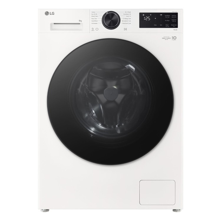 LG Series 3 Counter-Depth MAX™ 9kg 1200rpm Washing Machine - White