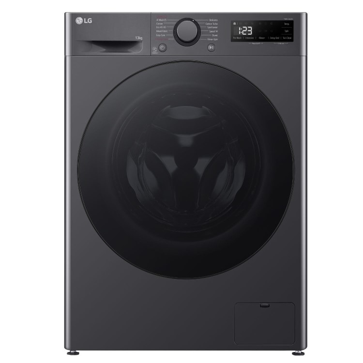 LG Series 4 AI Direct Drive 13kg 1400rpm Washing Machine - Graphite