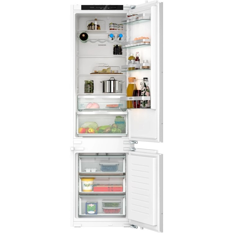 Refurbished Siemens IQ300 KI96NVFD0 Integrated 290 Litre 70/30 Frost Free Fridge Freezer White