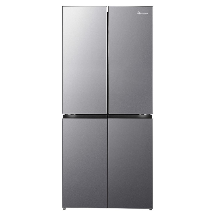 Fridgemaster 427 Litre Four Door American Fridge Freezer - Silver