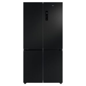 AEG 6000 Series 600 Litre Four Door American Fridge Freezer - Black