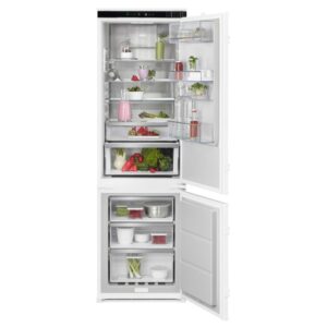 Refurbished AEG Series 8000 TSC8M181CS Integrated 249 Litre 70/30 Frost Free Fridge Freezer