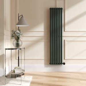 Evergreen Vertical Smart Electric Radiator with Wi-Fi Thermostat - 1000W - H1600xW354 - Bathroom Safe