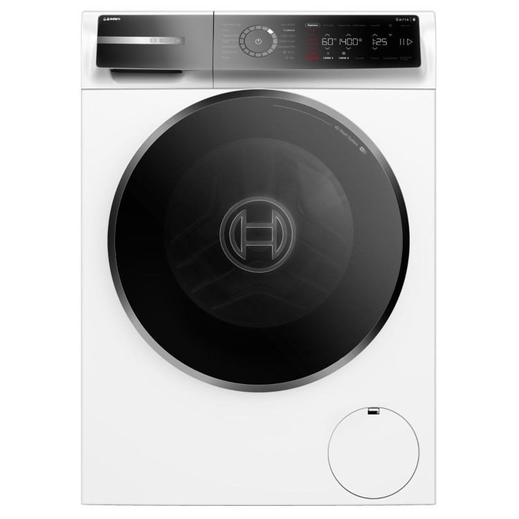 Bosch Series 8 11kg 1400rpm Washing Machine - White