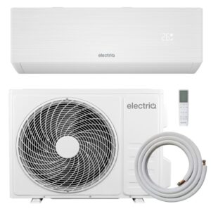 electriQ iQool 12000 BTU Smart A+++ Wall Mounted Split Air Conditioner with Heat Pump - 5m Pipe Kit Included