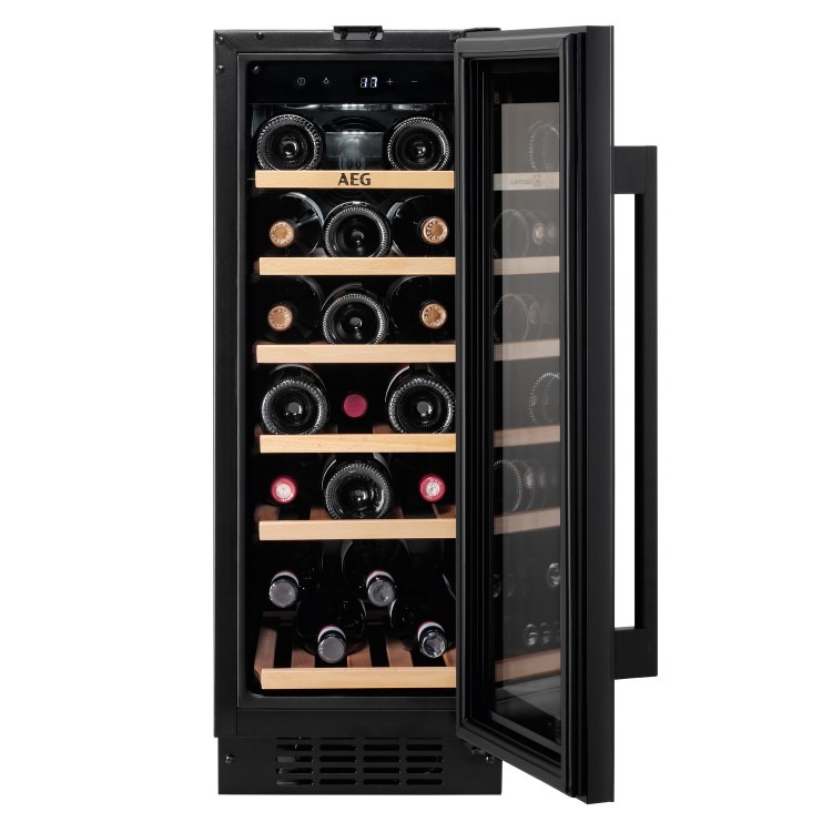 AEG 18 Bottle Capacity Single Zone Under Counter Wine Cooler - Image 2